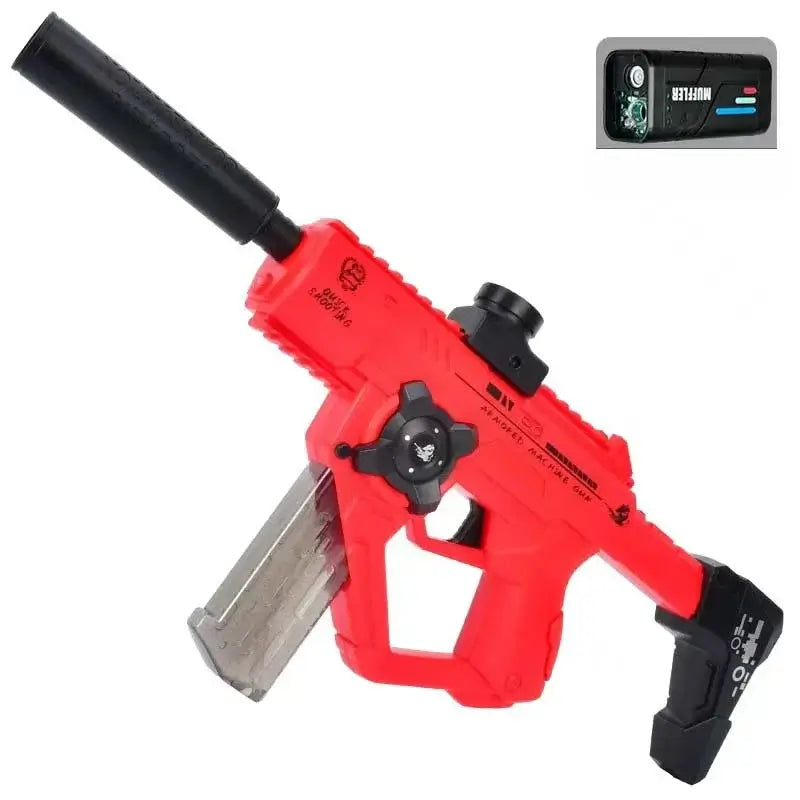 2-in-1 Blaster Shooting Orbeez or Water with Smoke Tracer