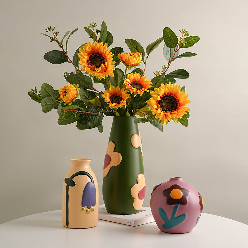 Floral Harmony Vases