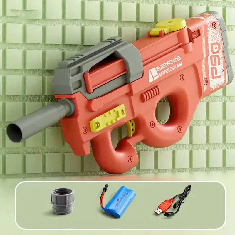 Electric Auto Hopper Fed P90 Water Gun
