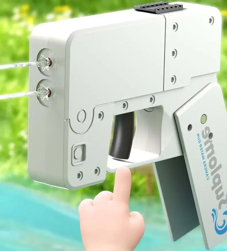 Foldable Manual Mini Phone Water Gun