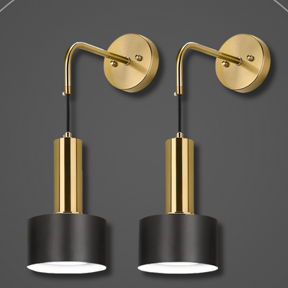 GLOWDROP WIRELESS WALL SCONCES (SET OF 2 + 2 BULBS FREE)