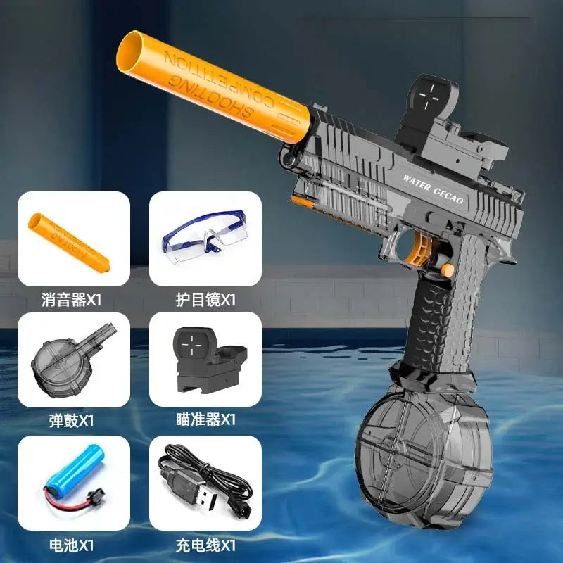 2011 Combat Master Electric Automatic Blowback Water Gun