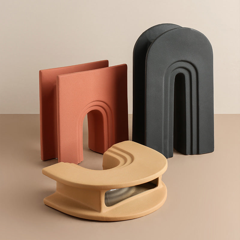 Terracotta Arch Vase