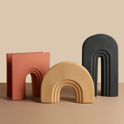 Terracotta Arch Vase