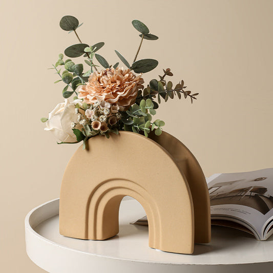 Sandstone Arch Vase