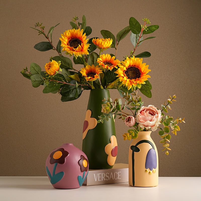 Floral Harmony Vases