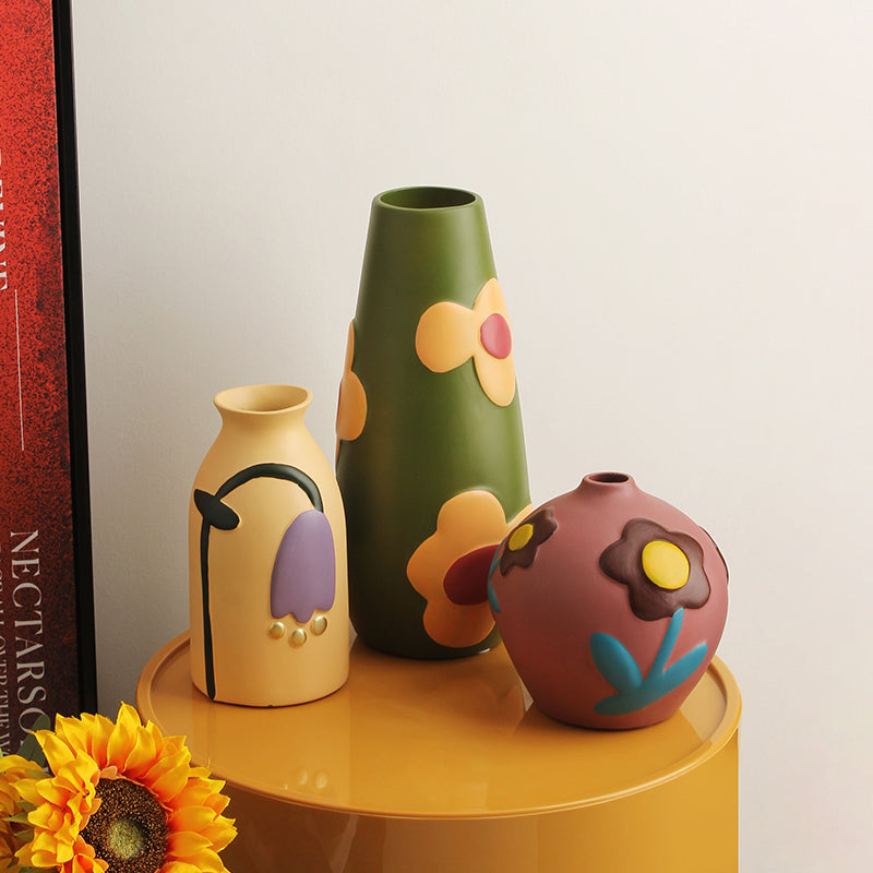 Floral Harmony Vases