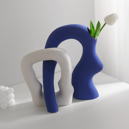Abstract Duo Vase