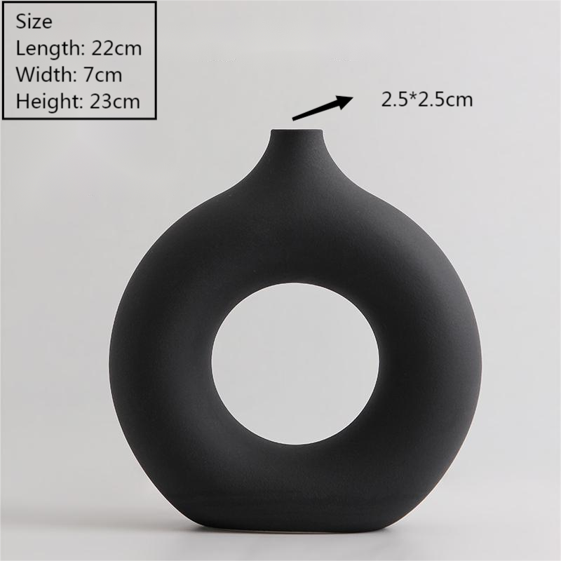 Midnight Ring Vase