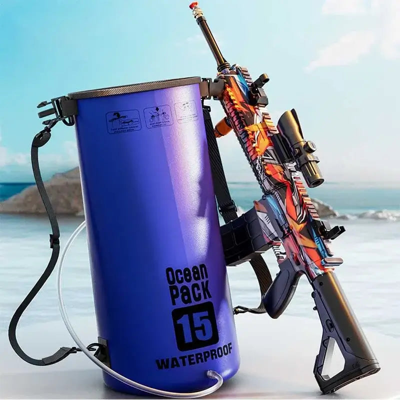 High Pressure Car Wash Rifle Water Gun with Backpack