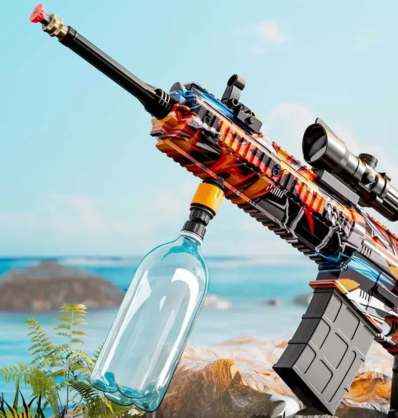 High Pressure Car Wash Rifle Water Gun with Backpack