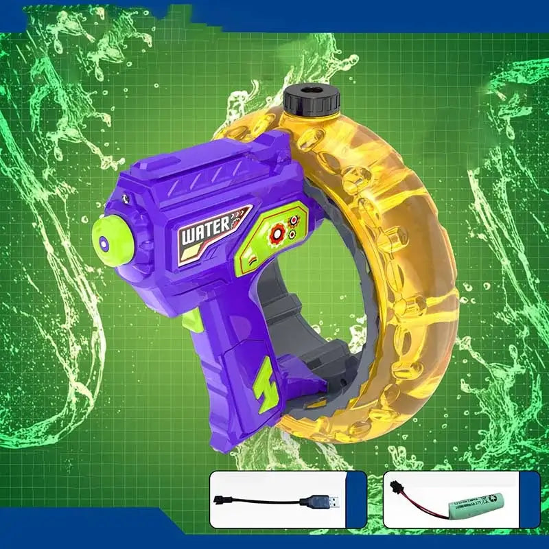 Electric Handheld Concentrated Energy Ring Water Gun