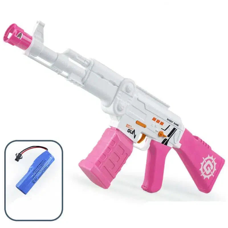 Electric Burst AK Water Blaster Full Auto Splasher Toy Gun