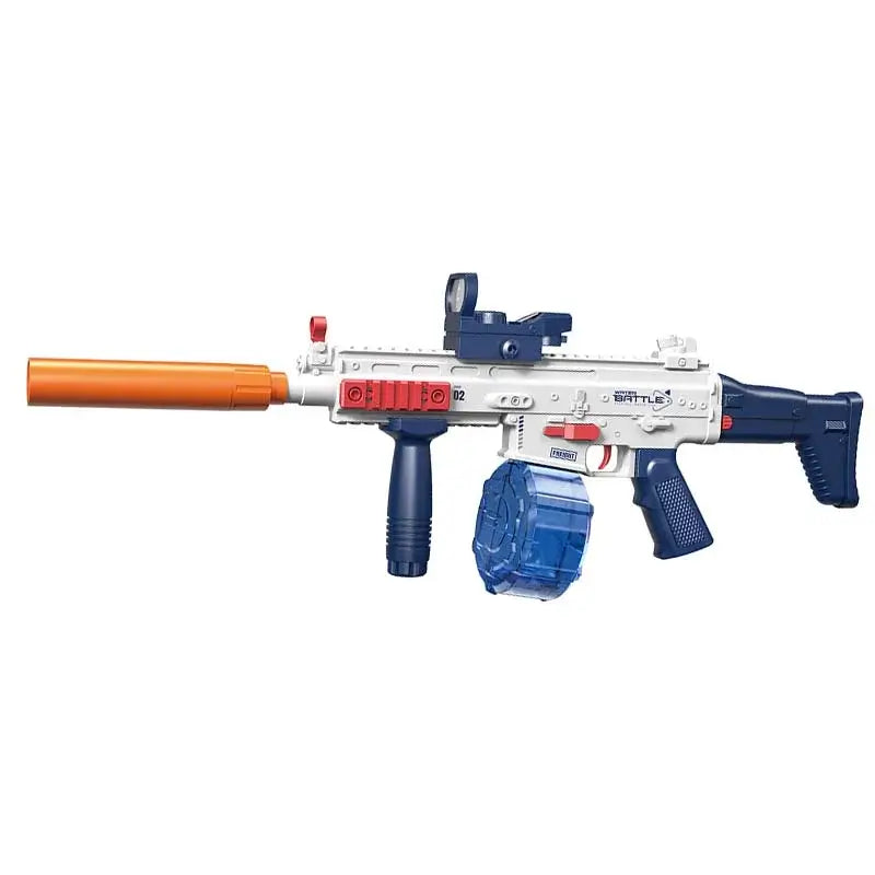Electric Automatic SCAR Water Blaster Rifle with Drum