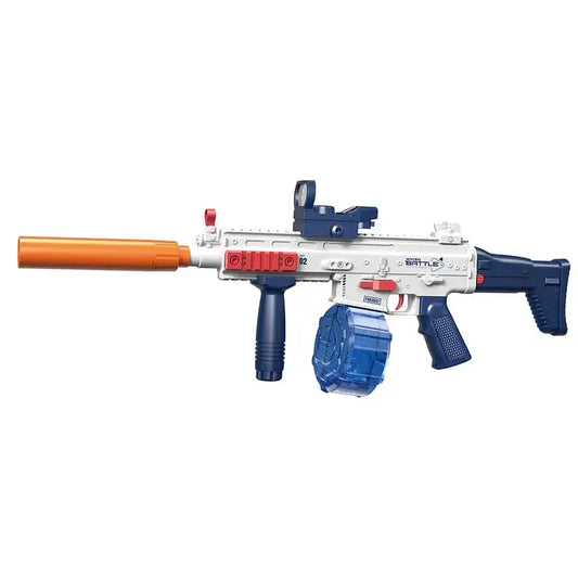 Electric Automatic SCAR Water Blaster Rifle with Drum
