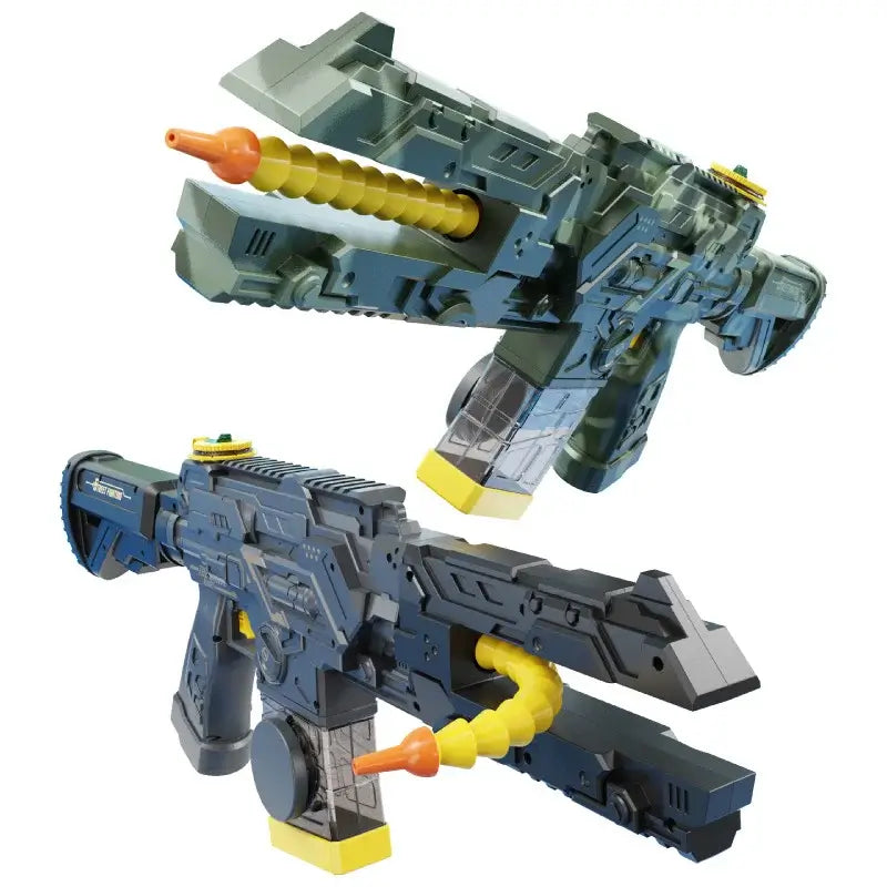 Electric Automatic Squirt Gun 360° Turn Water Blaster Rifle