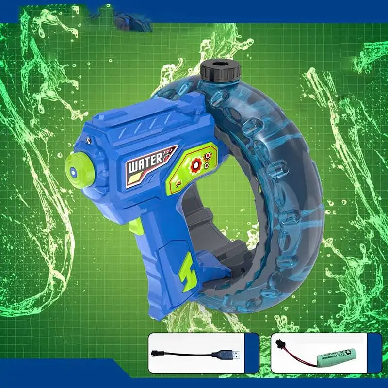 Electric Handheld Concentrated Energy Ring Water Gun