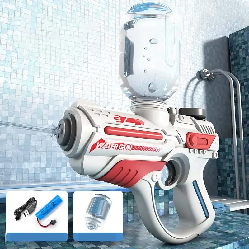 Blaster Surge Electric Hopper-Fed Sci-Fi Water Gun
