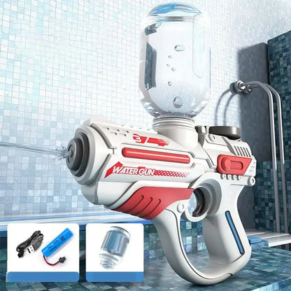Blaster Surge Electric Hopper-Fed Sci-Fi Water Gun