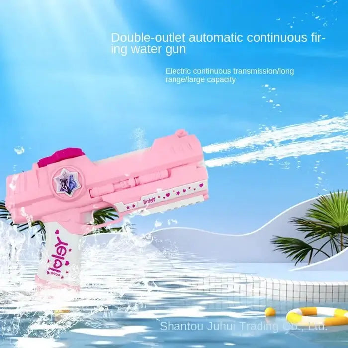 Cool lights Glow in the Dark Electric Pink Water Gun Pistol