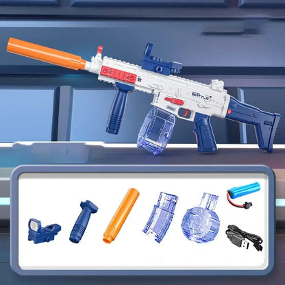 Electric Automatic SCAR Water Blaster Rifle with Drum