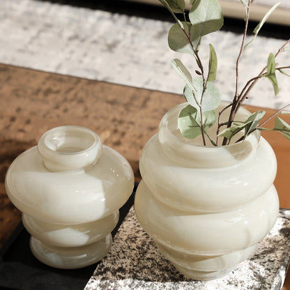 Ivory Aura Vase Tall