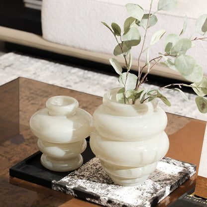 Ivory Aura Vase Tall