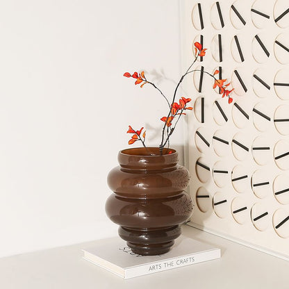 Mocha Luxe Vase Tall
