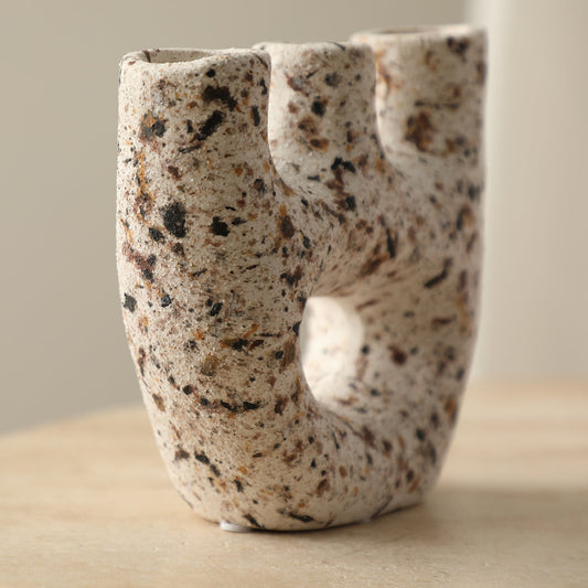 Speckled Earth Vase Small