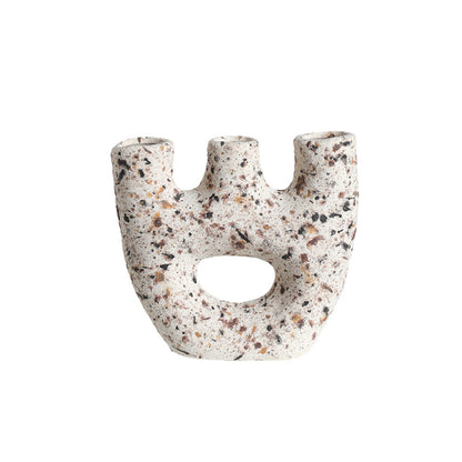 Speckled Earth Vase Small