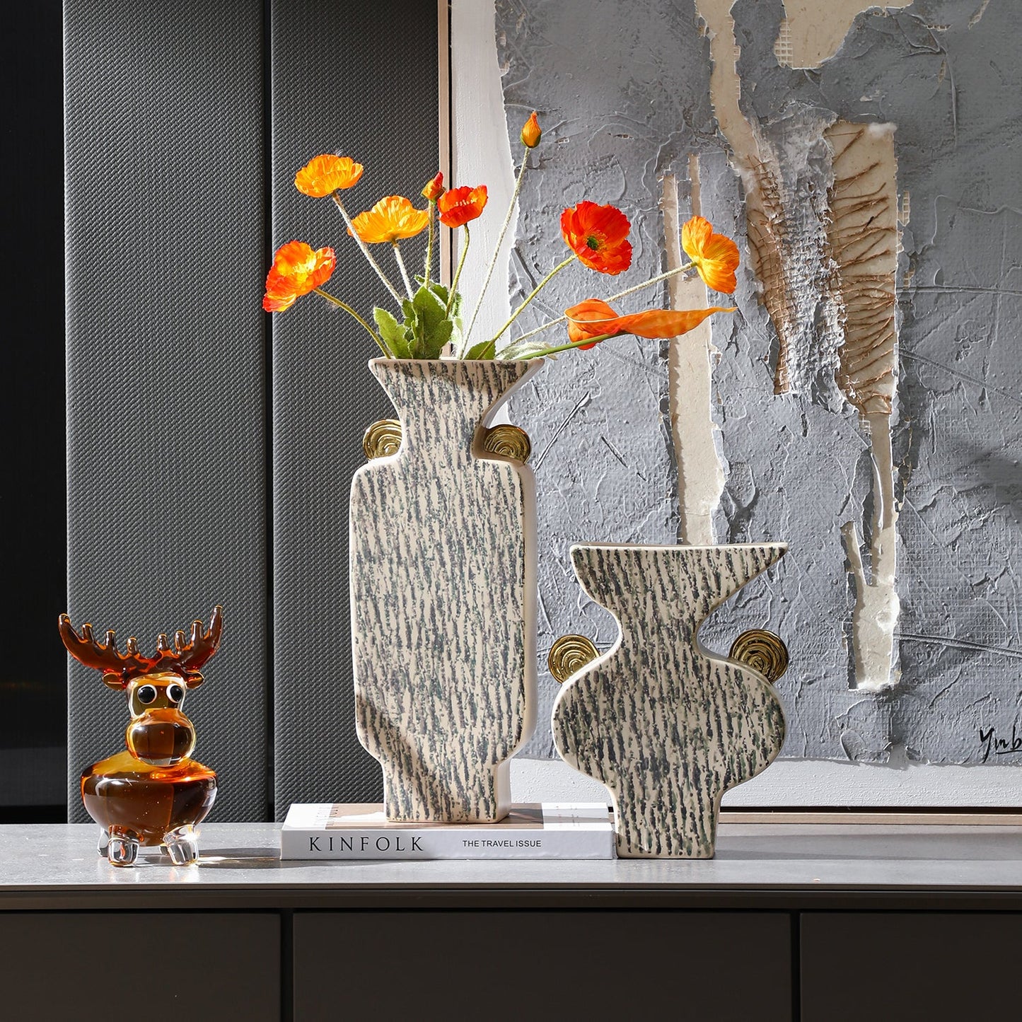 Aureum Grove Vase Tall