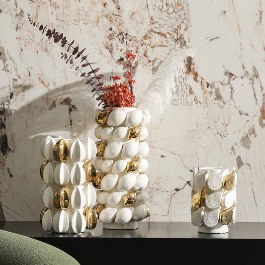 Opulent Petal Vase Tall