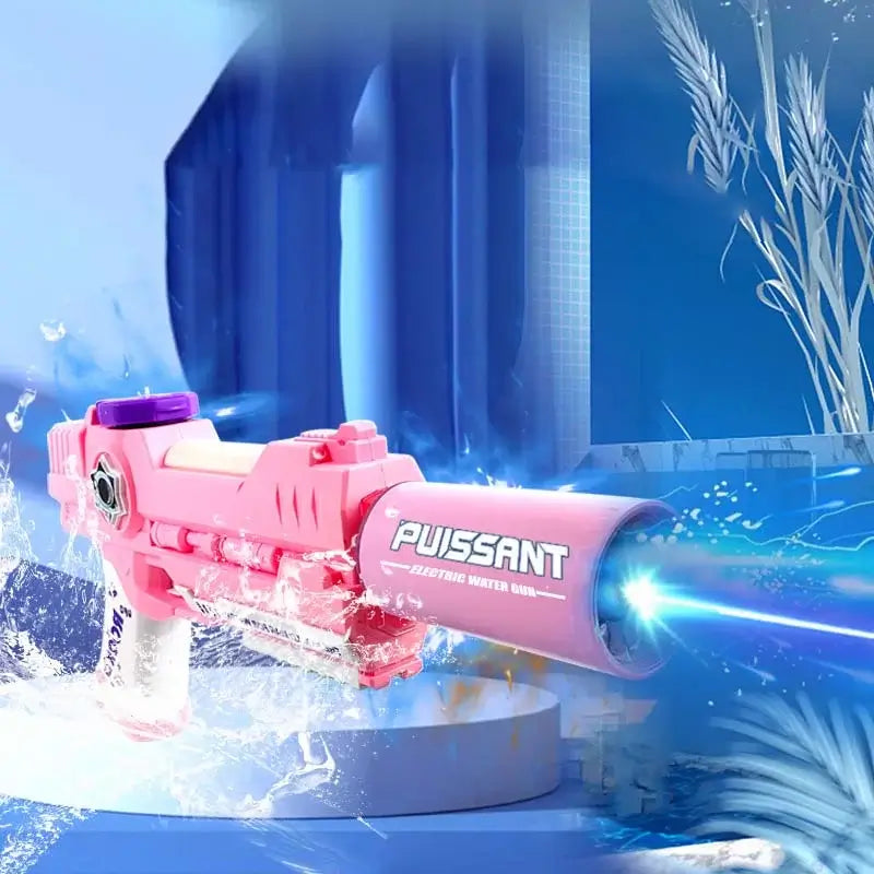 Cool lights Glow in the Dark Electric Pink Water Gun Pistol