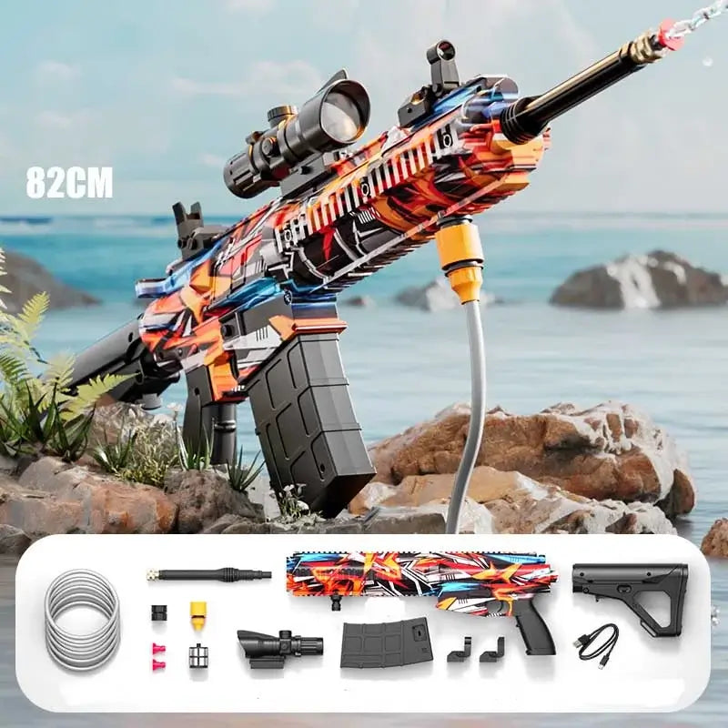 High Pressure Car Wash Rifle Water Gun with Backpack