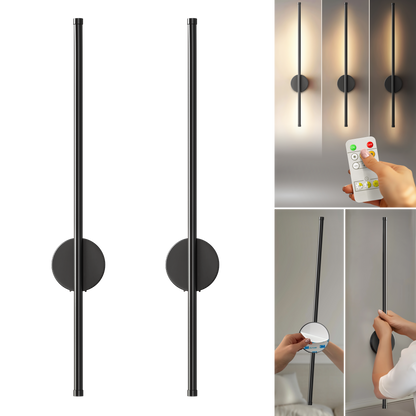 WIRELESS MODERN WALL LIGHTS (SET OF 2)