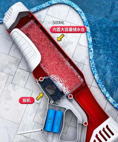 Lightning Pulse Powerful Electric Water Gun Auto Suction Blaster
