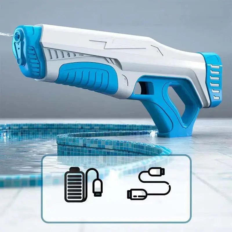 Lightning Pulse Powerful Electric Water Gun Auto Suction Blaster