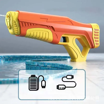 Lightning Pulse Powerful Electric Water Gun Auto Suction Blaster