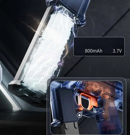 MK3 Electric Auto Bullpup Blowback Water Gun with Light Muzzle