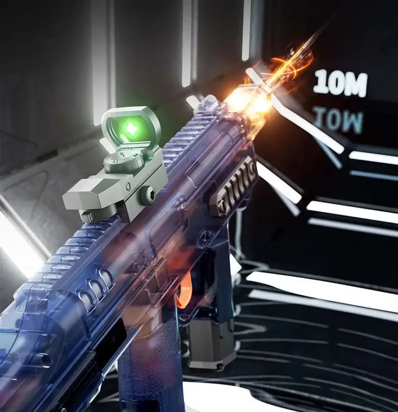 MK3 Electric Auto Bullpup Blowback Water Gun with Light Muzzle