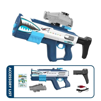 Colorful Lights MP5 Electric Dual Modes High Pressure Water Gun