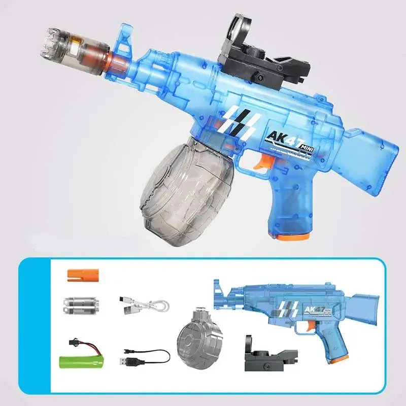 Mini AK47 Transparent Electric Water Gun