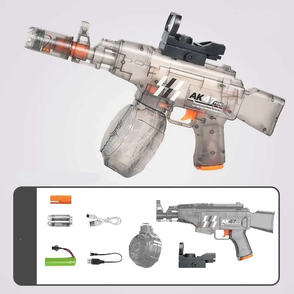 Mini AK47 Transparent Electric Water Gun