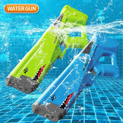 Induction Absorption Electric Shark Water Blaster Outdoor Beach Toy