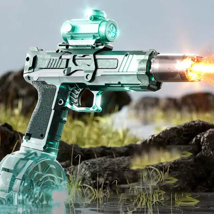 Ice Mouse Electric Large Capacity Pistol Blowback Water Squirt Gun