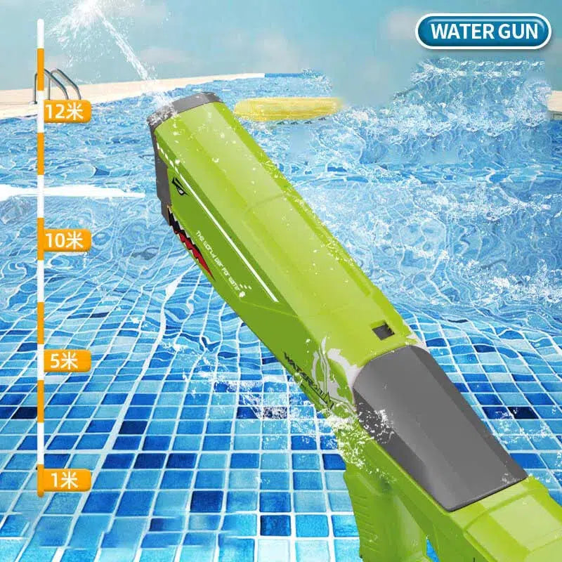 Induction Absorption Electric Shark Water Blaster Outdoor Beach Toy