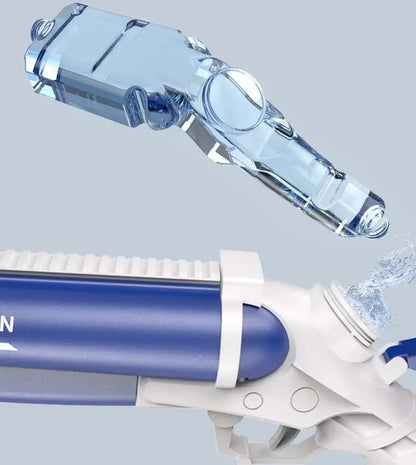 Shotgun Style Electric Double Barrel Water Squirt Gun