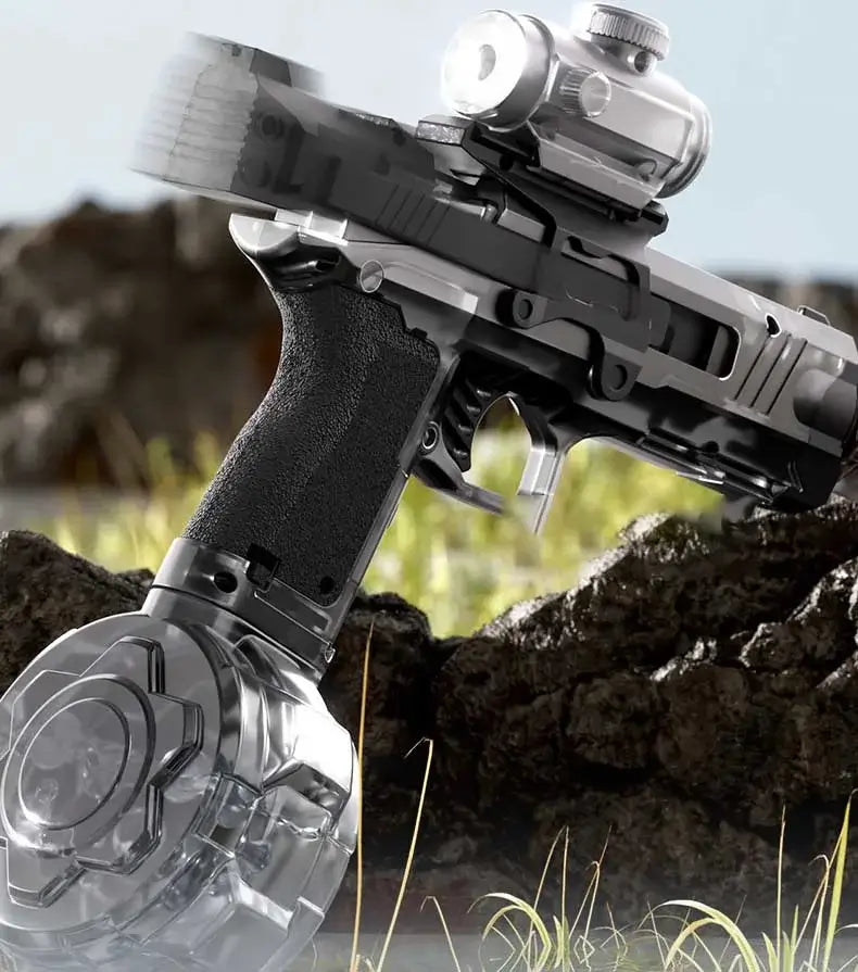 Ice Mouse Electric Large Capacity Pistol Blowback Water Squirt Gun