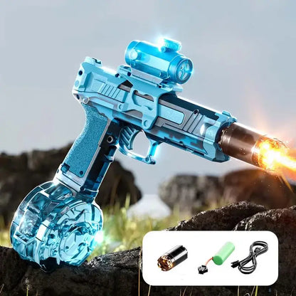 Ice Mouse Electric Large Capacity Pistol Blowback Water Squirt Gun