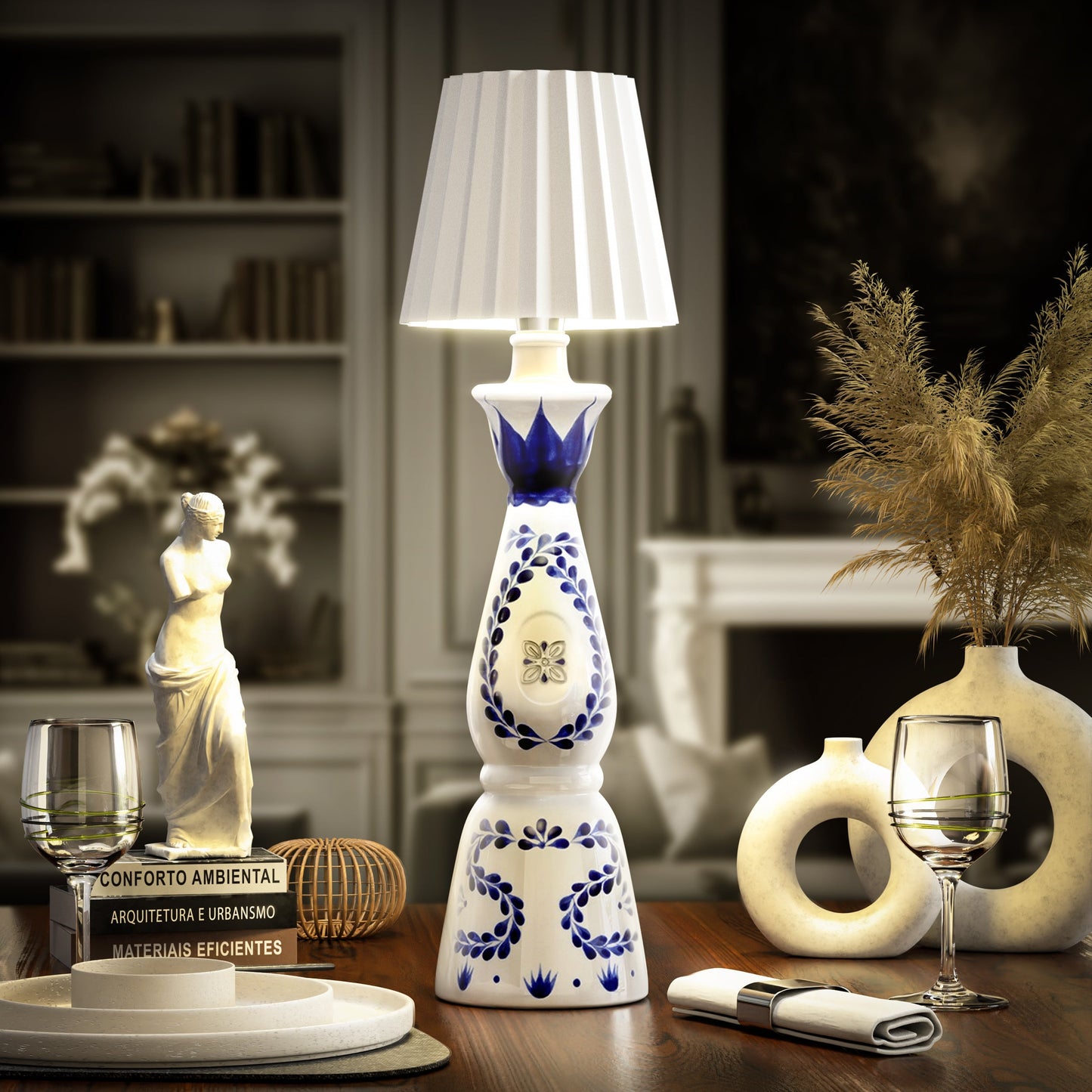 WAVY WIRELESS BOTTLE LAMP